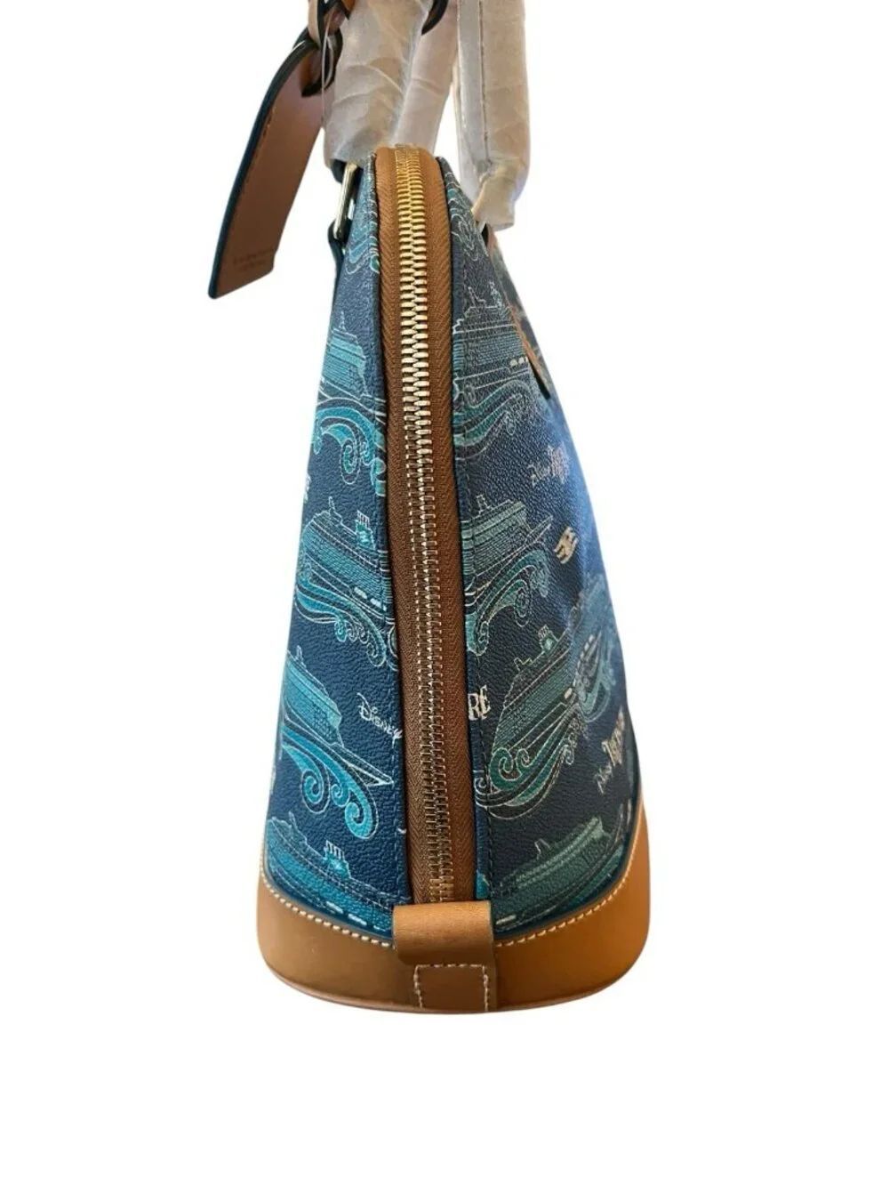 Dooney & Bourke Disney Cruise Line Inaugural Treasure Satchel Purse Crossbody NW - Picture 4 of 10